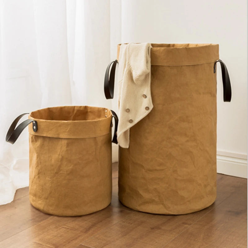 Foldable Laundry Basket with Handles