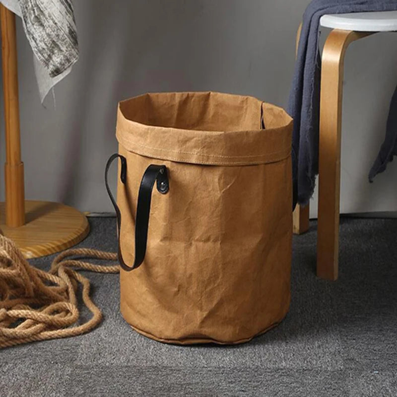 Foldable Laundry Basket with Handles