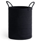 Large Rope Laundry Basket – Woven Storage for Bedroom, Bathroom & Living Room