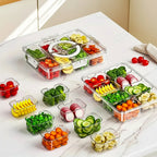 8-Compartments Food Storage Box – Fridge & Pantry Organiser