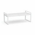 Expandable Metal Cabinet Shelf Rack – Double-Tier Kitchen & Home Organiser